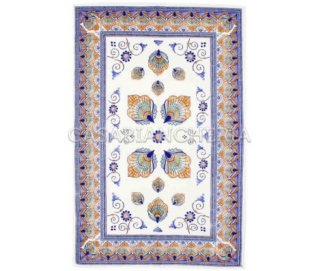 Strofinaccio stampa romagnola Pavona, strofinacci romagnoli | Casa Biancheria