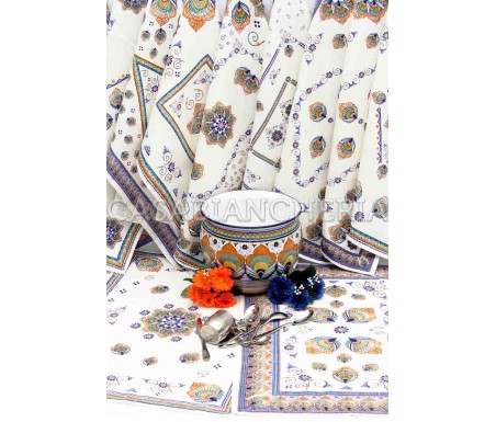 Strofinaccio stampa romagnola Pavona, strofinacci romagnoli | Casa Biancheria