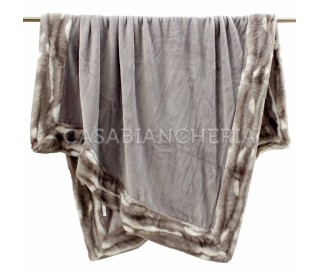 Casa Biancheria | Plaid di pile ecopelliccia Vip plaid di pelliccia ecologica 2