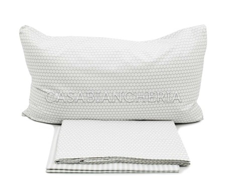 Casa Biancheria | Completo copripiumino matrimoniale Rebecca Home Pois copripiumini di cotone