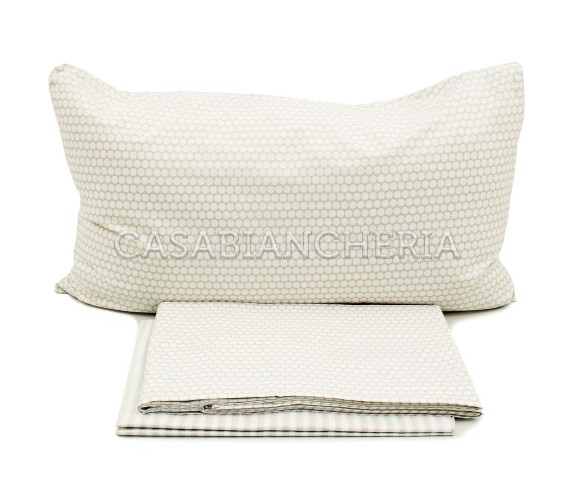Casa Biancheria | Completo copripiumino matrimoniale Rebecca Home Pois copripiumini di cotone