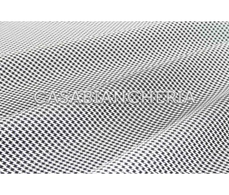 Casa Biancheria | Completo copripiumino matrimoniale Rebecca Home Pied de Poule copripiumini di cotone