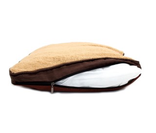 Casa Biancheria | Cuccia Cuscinoso piccolo beige, cucce per cani da interno 2