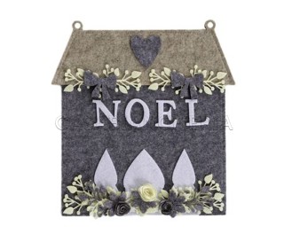 Casa Biancheria | Fuori porta Noel in feltro addobbo fuoriporta in feltro decorativo 2
