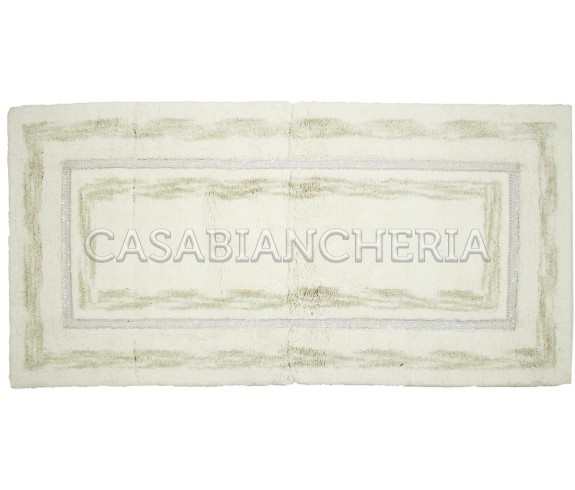 Casa Biancheria | Tappeto di cotone Diamond tappeti per bagno living camera letto
