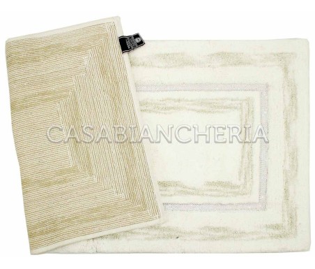 Casa Biancheria | Tappeto di cotone Diamond tappeti per bagno living camera letto