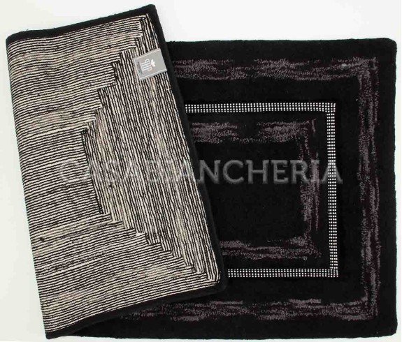 Casa Biancheria | Tappeto di cotone Diamond tappeti per bagno living camera letto