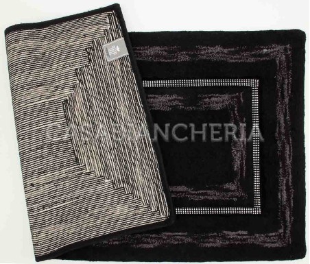 Casa Biancheria | Tappeto di cotone Diamond tappeti per bagno living camera letto