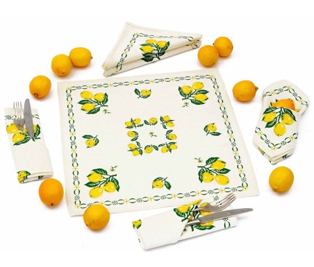 Tovaglia Romagnola Limoni - Casabiancheria.it