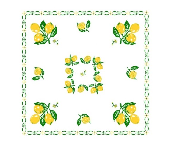 Tovaglia Romagnola Limoni - Casabiancheria.it