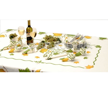 Tovaglia Romagnola Foglie - Casabiancheria.it