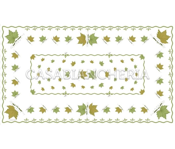 Tovaglia Romagnola Foglie - Casabiancheria.it