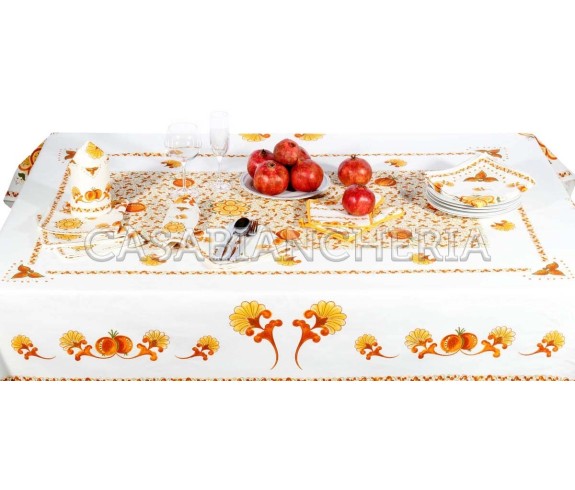TOVAGLIA Melograno Arancio - Casabiancheria.it