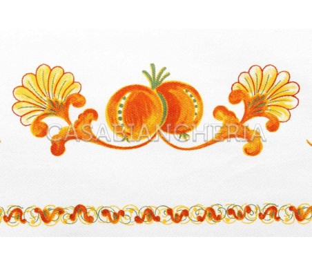 TOVAGLIA Melograno Arancio - Casabiancheria.it