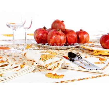 TOVAGLIA Melograno Arancio - Casabiancheria.it