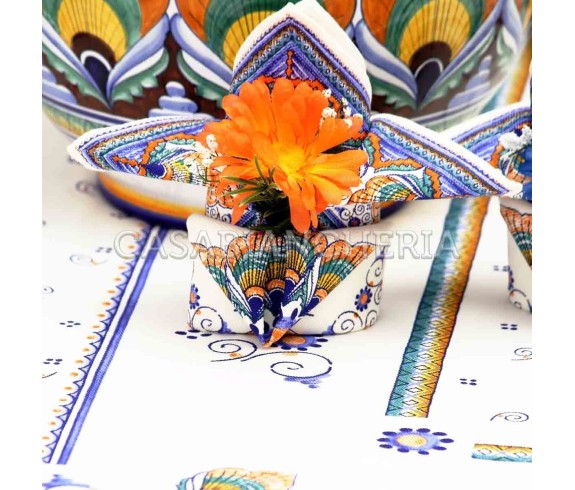 TOVAGLIA stampa romagnola Pavona- Casabiancheria.it