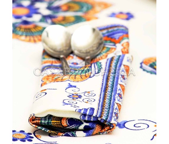 TOVAGLIA stampa romagnola Pavona- Casabiancheria.it