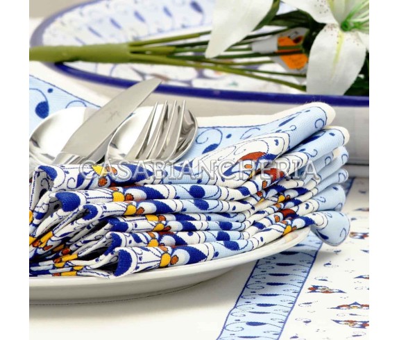 TOVAGLIA stampa romagnola PALMETTA - Casabiancheria.it