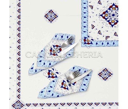 TOVAGLIA stampa romagnola PALMETTA - Casabiancheria.it