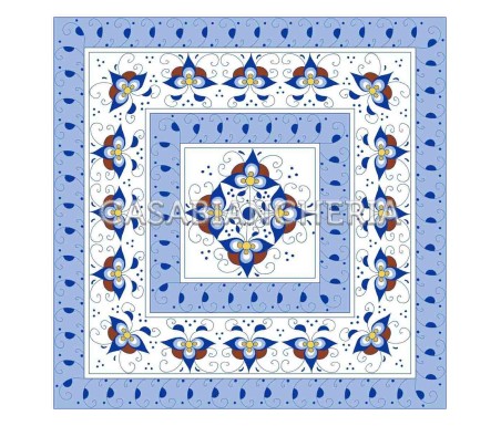 TOVAGLIA stampa romagnola PALMETTA - Casabiancheria.it