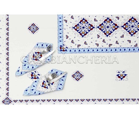 TOVAGLIA stampa romagnola PALMETTA - Casabiancheria.it