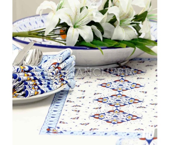 TOVAGLIA stampa romagnola PALMETTA - Casabiancheria.it