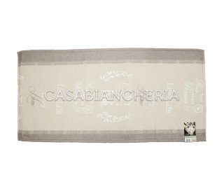 Casa Biancheria | Tappeto di cotone con antiscivolo Paris tappeti per cucina bagno living