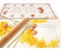 Casa Biancheria | Strofinaccio stampa romagnola Ricette Tagliatelle 60x90 cm strofinacci romagnoli