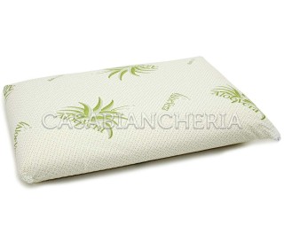 Casa Biancheria | Guanciale letto memory Aloe Vera cuscino viscoelastico aloe vera 2