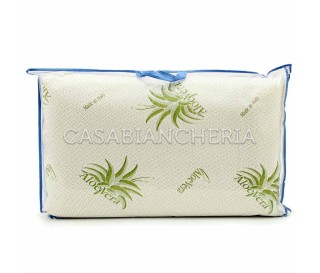 Casa Biancheria | Guanciale letto memory Aloe Vera cuscino viscoelastico aloe vera
