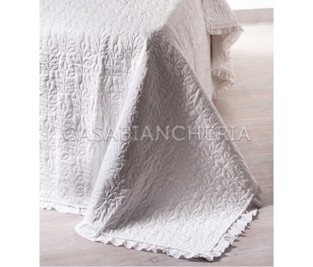 Casa Biancheia | Copriletto trapuntato matrimoniale Annette trapuntini leggeri estivi