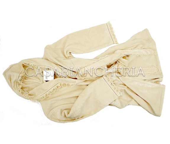 Blumarine Casa Biancheria | Accappatoio di spugna Blumarine Delizia accappatoio Blumarine