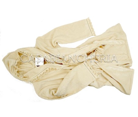 Blumarine Casa Biancheria | Accappatoio di spugna Blumarine Delizia accappatoio Blumarine