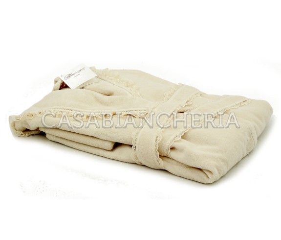 Blumarine Casa Biancheria | Accappatoio di spugna Blumarine Delizia accappatoio Blumarine