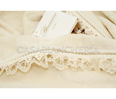 Blumarine Casa Biancheria | Accappatoio di spugna Blumarine Delizia accappatoio Blumarine