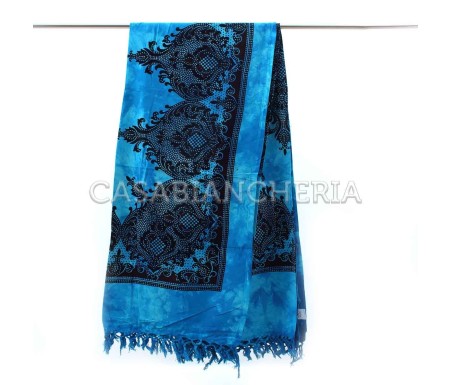 Casa Biancheria | Telo arredo copritutto Batik Medalia copritutto foulard indiani