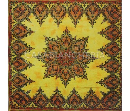 Casa Biancheria | Telo arredo copritutto Batik Medalia copritutto foulard indiani