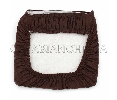 Coppia Cuscini da sedia Adriana con Fascia imbottito