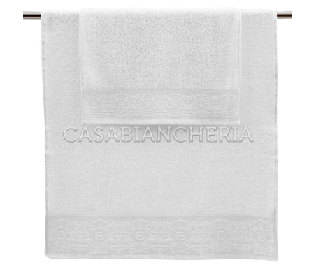 Laura Biagiotti Casa Biancheria | 2 coppie asciugamani di spugna Laura Biagiotti Alisia asciugamani da bagno