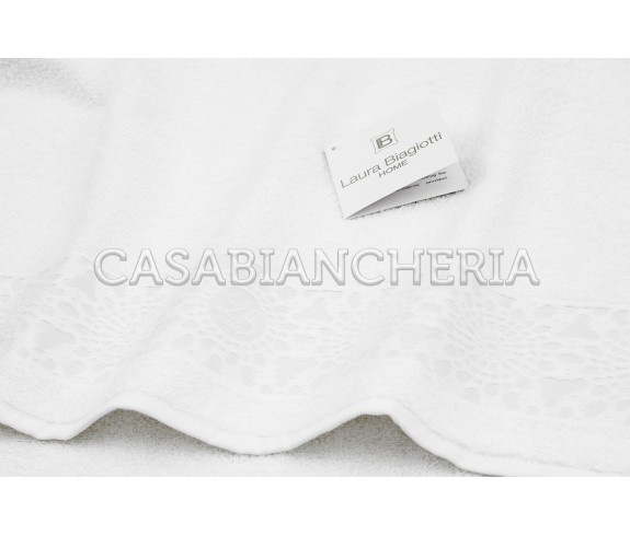 Laura Biagiotti Casa Biancheria | 2 coppie asciugamani di spugna Laura Biagiotti Alisia asciugamani da bagno