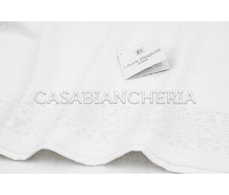 Laura Biagiotti Casa Biancheria | 2 coppie asciugamani di spugna Laura Biagiotti Alisia asciugamani da bagno