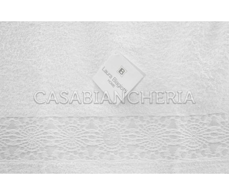 Laura Biagiotti Casa Biancheria | 2 coppie asciugamani di spugna Laura Biagiotti Alisia asciugamani da bagno