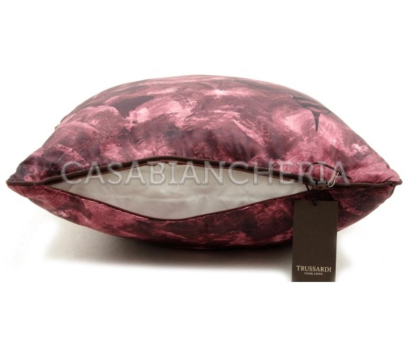 Casa Biancheria | Cuscino arredo Trussardi Knit Paint cuscini decorativi in raso