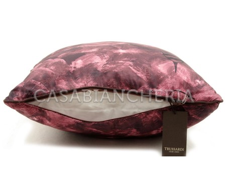 Casa Biancheria | Cuscino arredo Trussardi Knit Paint cuscini decorativi in raso