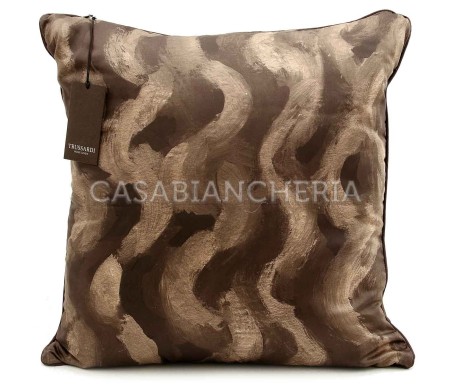 Casa Biancheria | Cuscino arredo Trussardi Knit Paint cuscini decorativi in raso