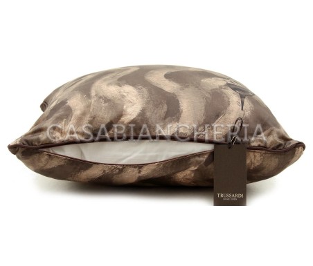 Casa Biancheria | Cuscino arredo Trussardi Knit Paint cuscini decorativi in raso