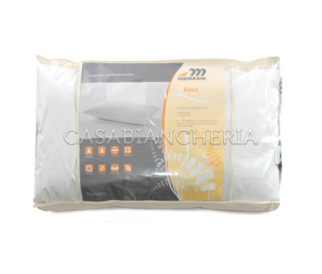 Minardi Casa Biancheria | Guanciale letto in piuma Minardi Basic guanciali letto in piuma