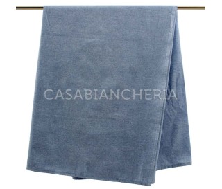 Casa Biancheria | Telo arredo copridivano copritutto Tinta Unita copriletto di cotone