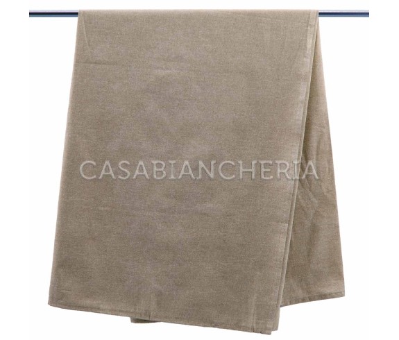 Casa Biancheria | Telo arredo copridivano copritutto Tinta Unita copriletto di cotone