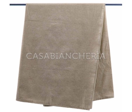 Casa Biancheria | Telo arredo copridivano copritutto Tinta Unita copriletto di cotone